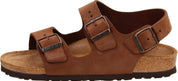 Men's Milano Sandal In Cocoa Nubuck