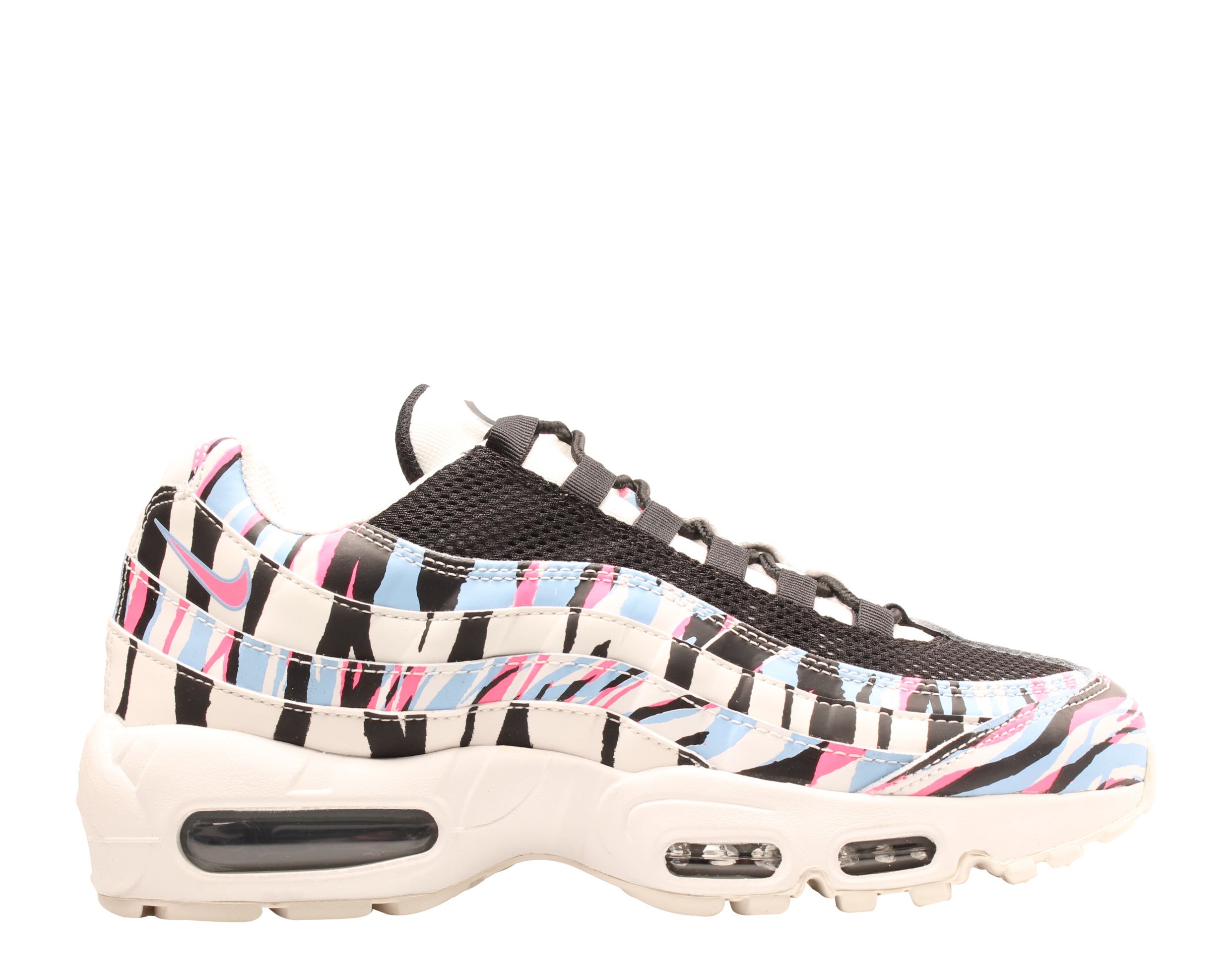 Men's Nike Air Max 95 CTRY Korea White/Black-Blue Running Shoes CW2359-100