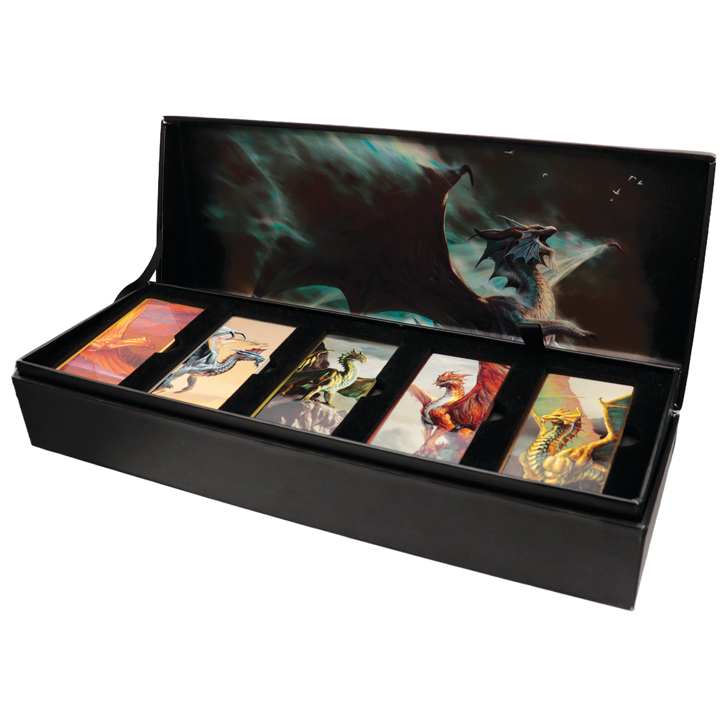 Fanattik Limited Edition Dungeons & Dragons - Metallic Dragons 5 Piece Ingot Set
