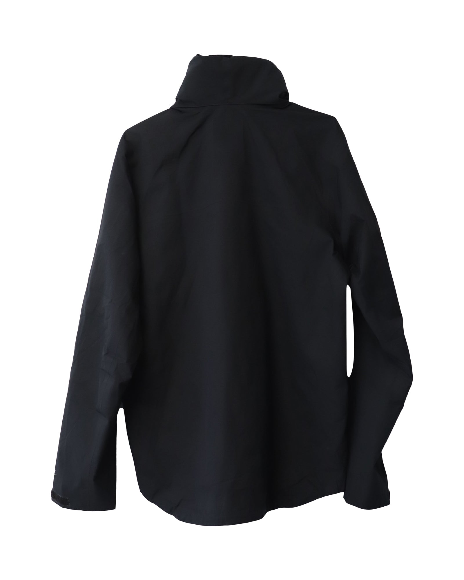 Nike High Neck Windbreaker in Black Polyester