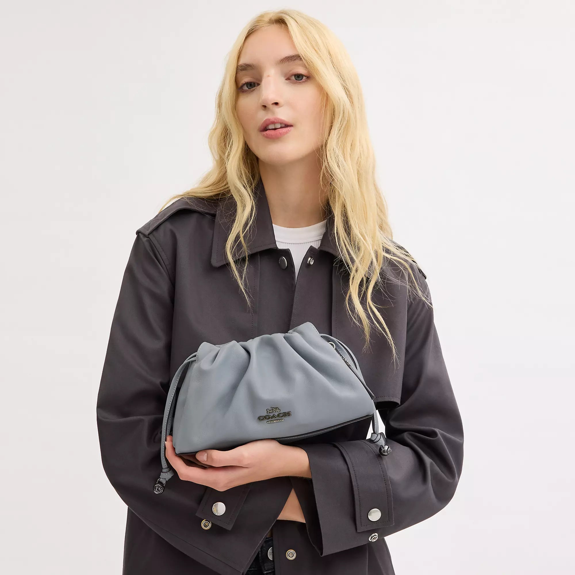 Coach Outlet Faye Shoulder Bag With Ruching
