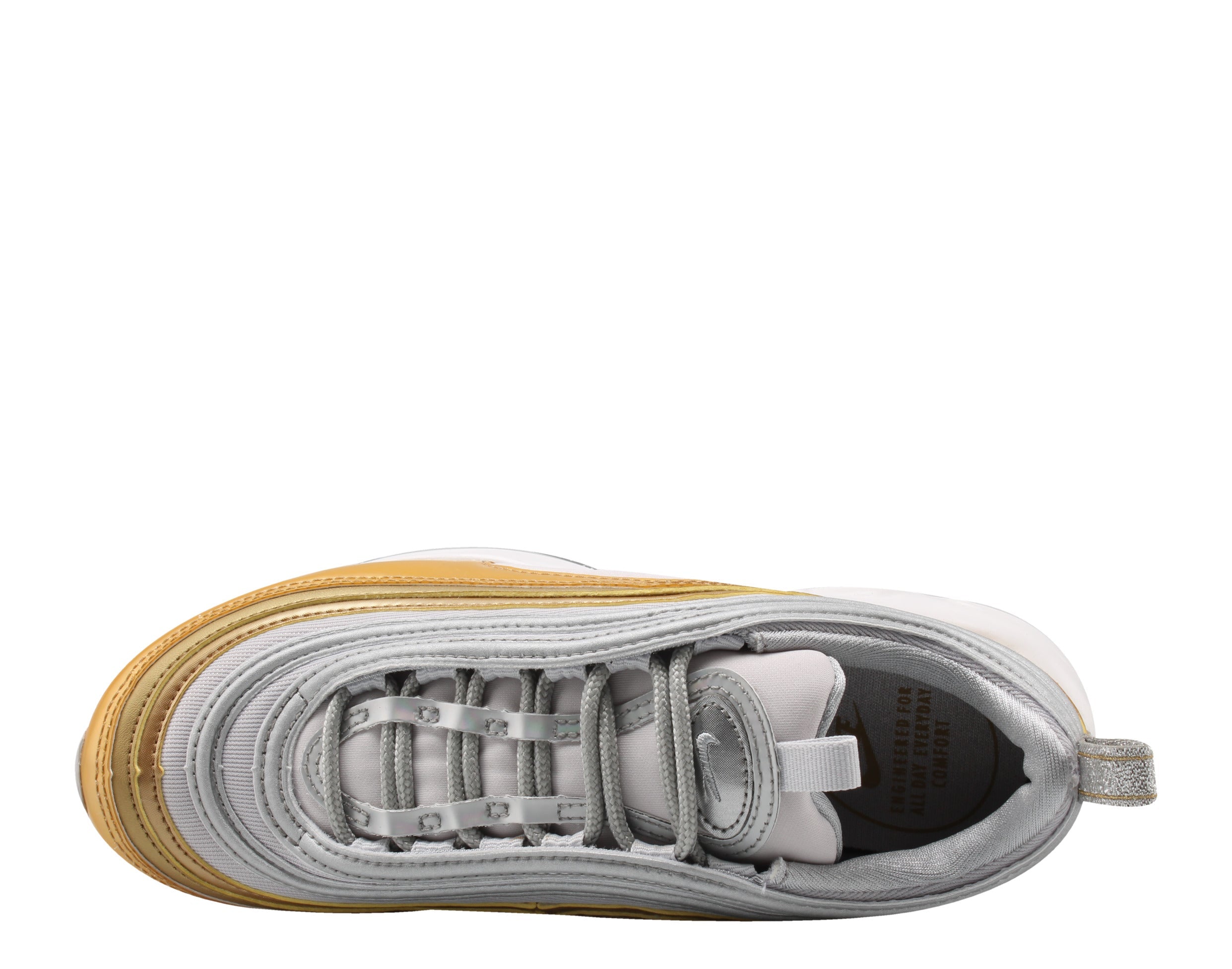 Women's Nike Air Max 97 Vast Grey/Metallic Silver Running Shoes AQ4137-001
