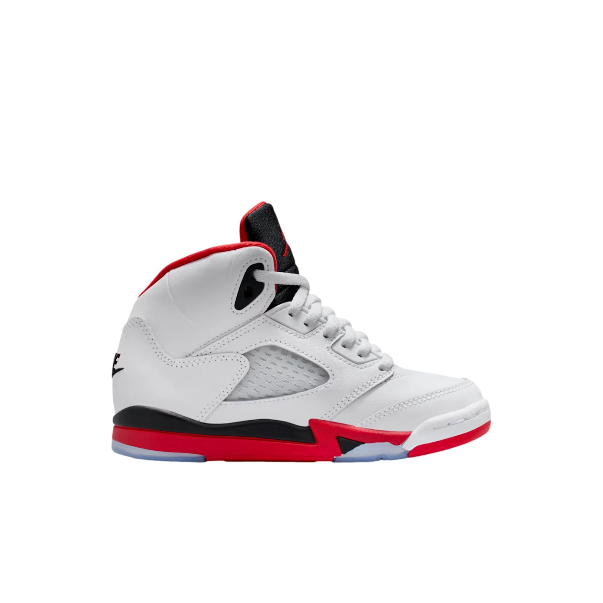 Pre-School Nike Jordan 5 Retro OG White / Fire Red - Black HQ7979-101