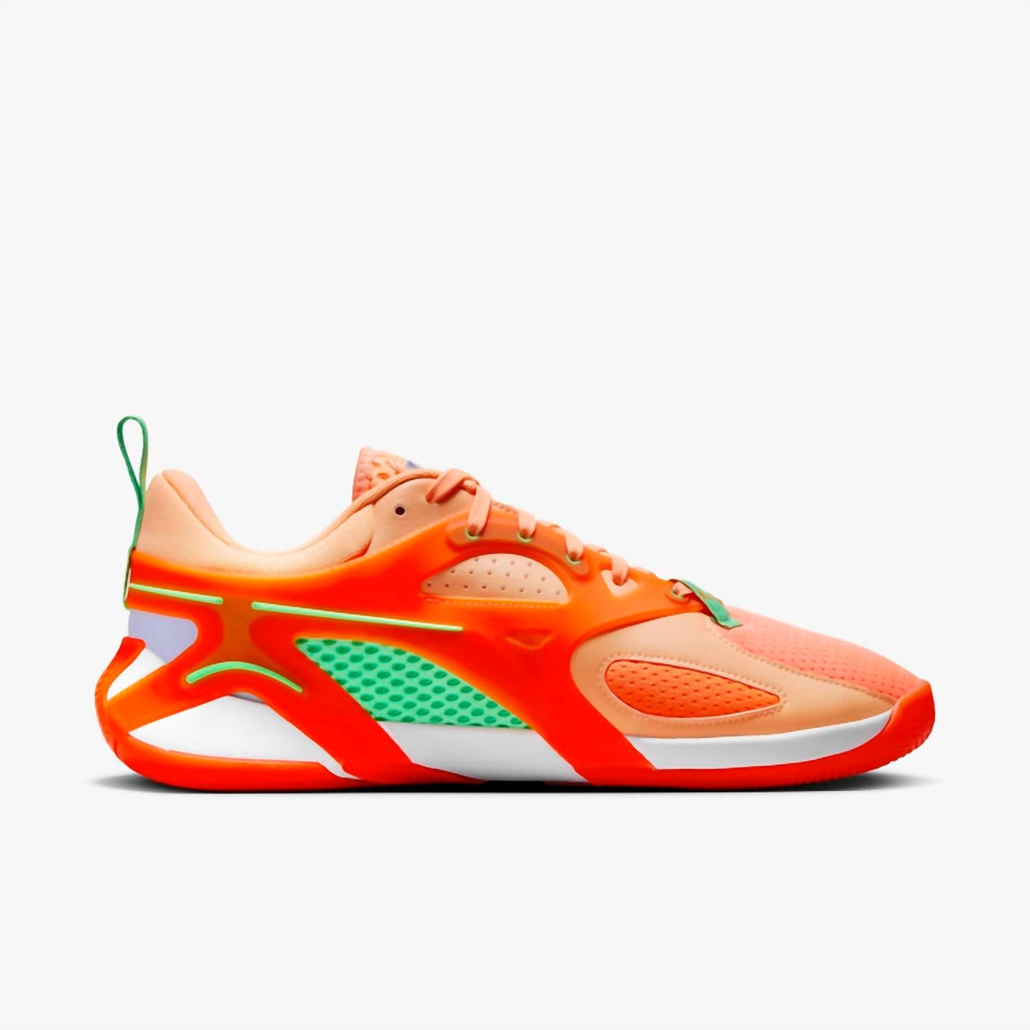 Men's Jordan Heir Basketball Shoes In Orange Pulse/hyper Crimson/electro Green