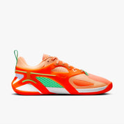 Men's Jordan Heir Basketball Shoes In Orange Pulse/hyper Crimson/electro Green