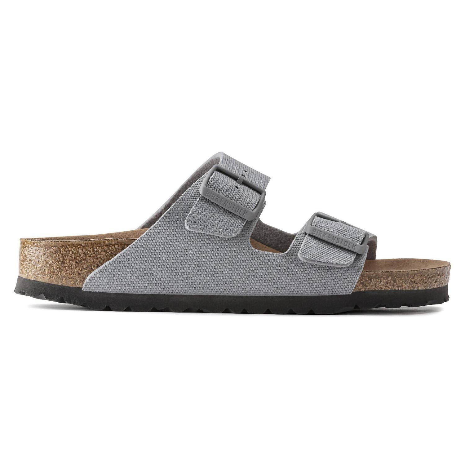 Men's Arizona Rivet Logo Textile Sandals In Stone Coin