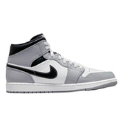 Men's Nike Air Jordan 1 Mid Light Smoke Grey / White - Anthracite 554724-078