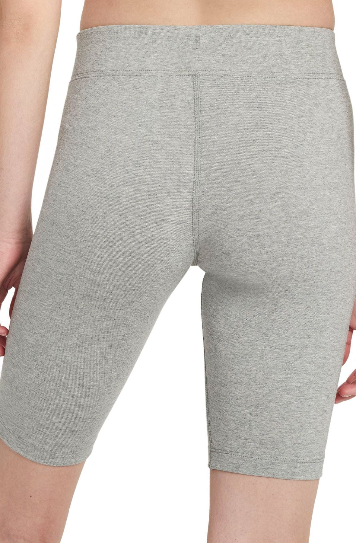 Women's Nike Sportswear Essential Bike Shorts Grey Heather/White CZ8526-063