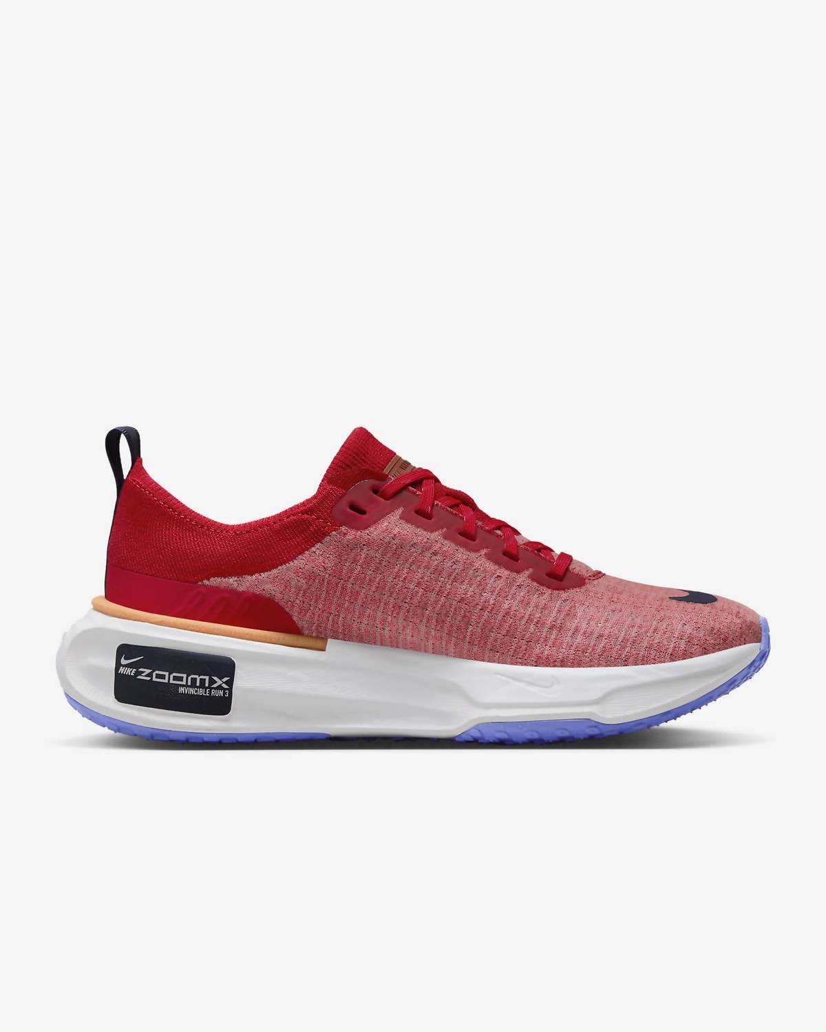Men's Zoomx Invincible Run Fk3 Sneakers In University Red