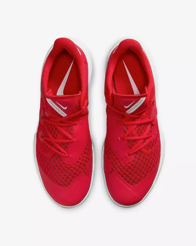 Women's Nike HyperSpeed Court Sneakers US 8 Red White Volleyball Shoes RHS3922