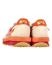 Nike LD Waffle x Sacai x CLOT Kiss of Death Sneakers in Orange and Beige Nylon