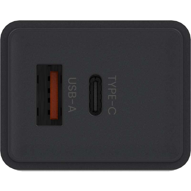 65W Gan Fast Charger Block Two Ports Wall PD Charger AU Plug