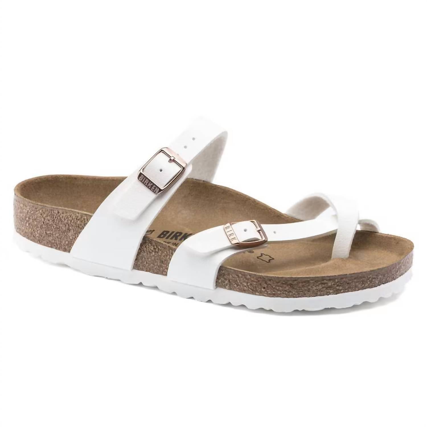 Women's Mayari Birko-Flor Sandals In White
