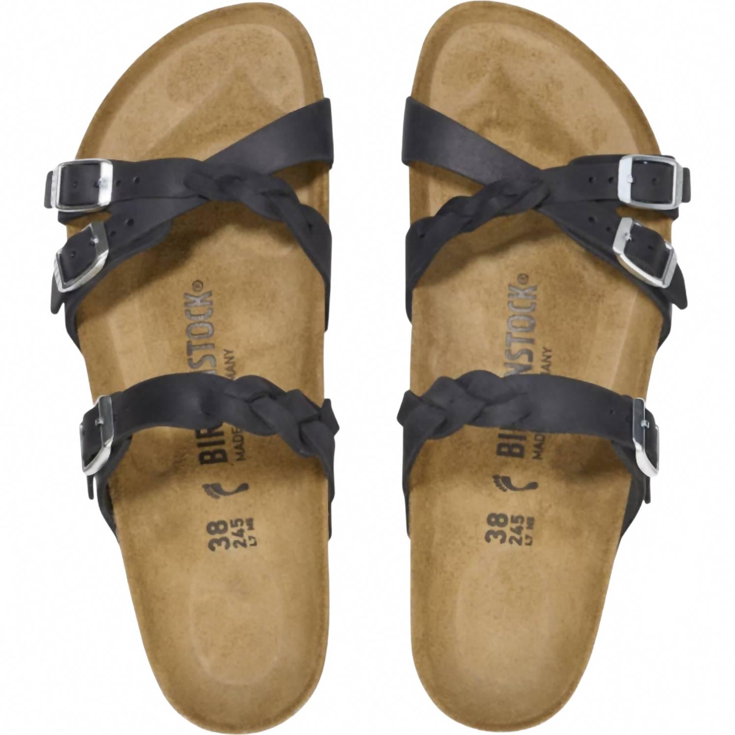Women's Franca Braided Sandal In Black