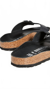 Women's Madrid Big Buckle Sandal In Black
