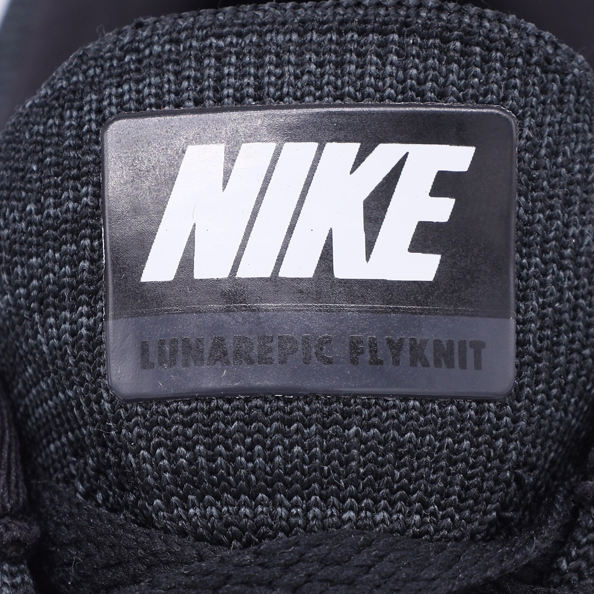 Nike Lunarepic Flyknit Sneakers in Black Polyester