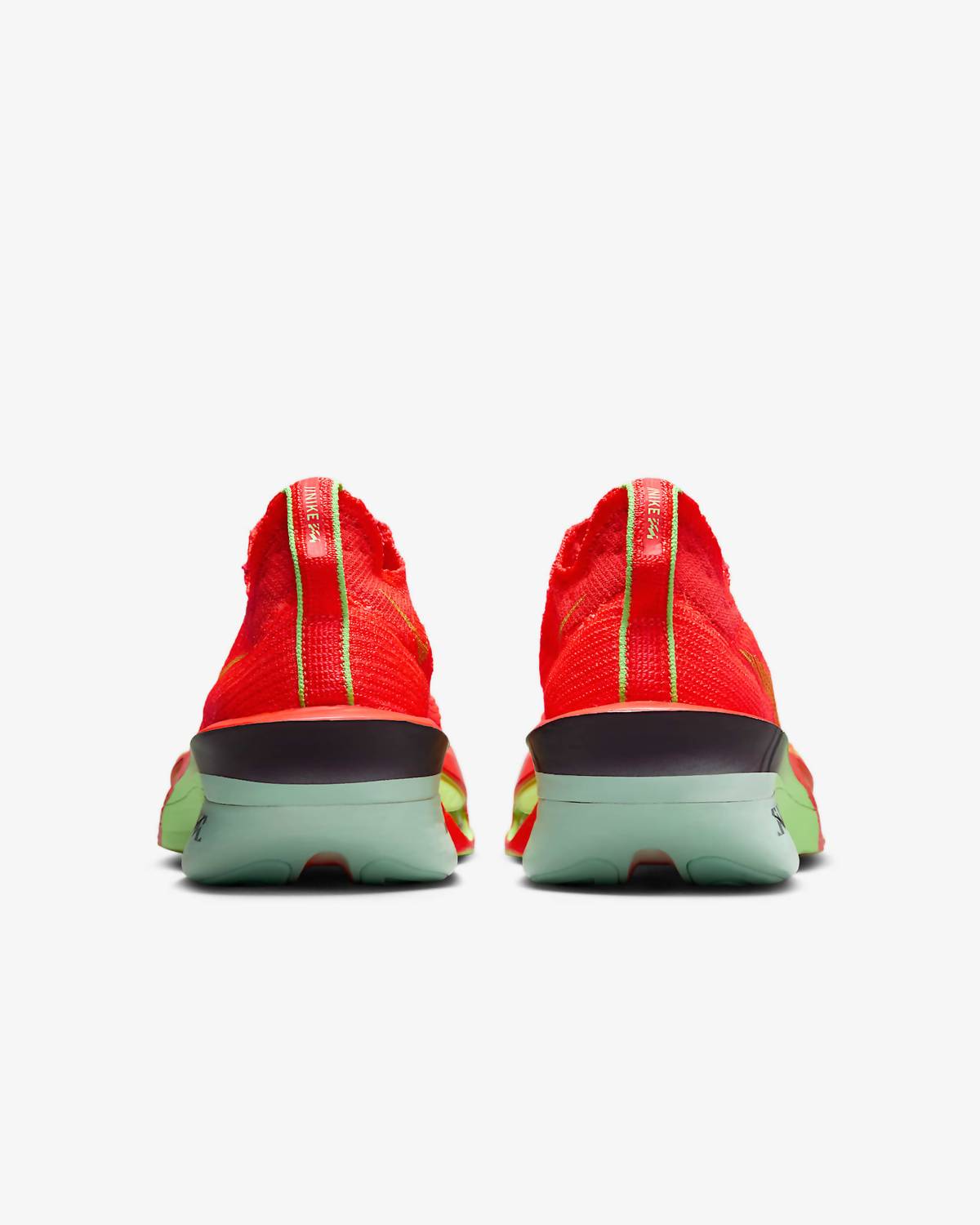 Men's Air Zoom Alphafly Next% 3 Road Racing Shoes In Bright Crimson/lime Blast/mint Foam/cave Purple