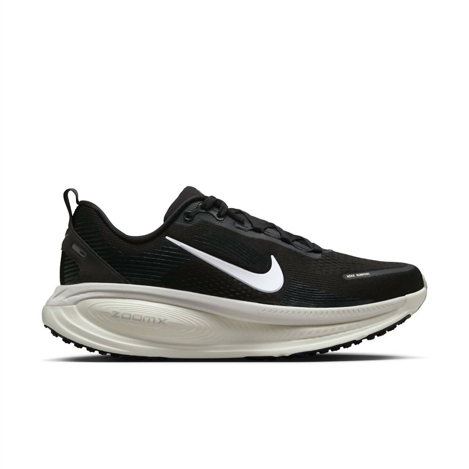 Men's Vomero 18 Shoes In Black/summit White/coconut Milk