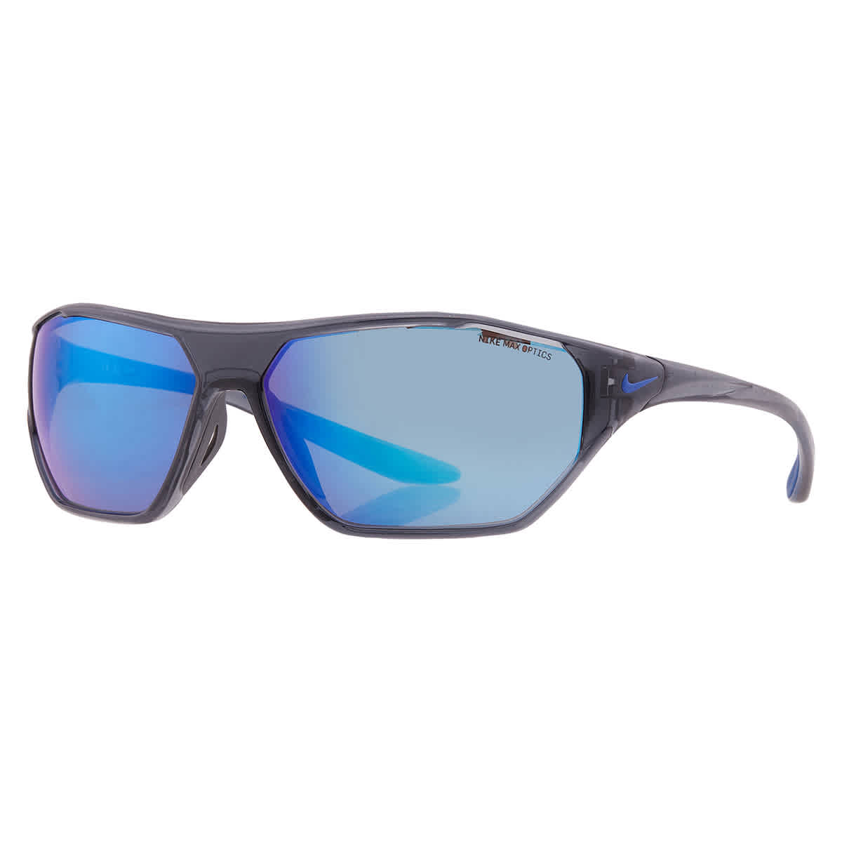 Nike Blue Rectangular Unisex Sunglasses NIKE AERO SRIFT DQ0997 021 65