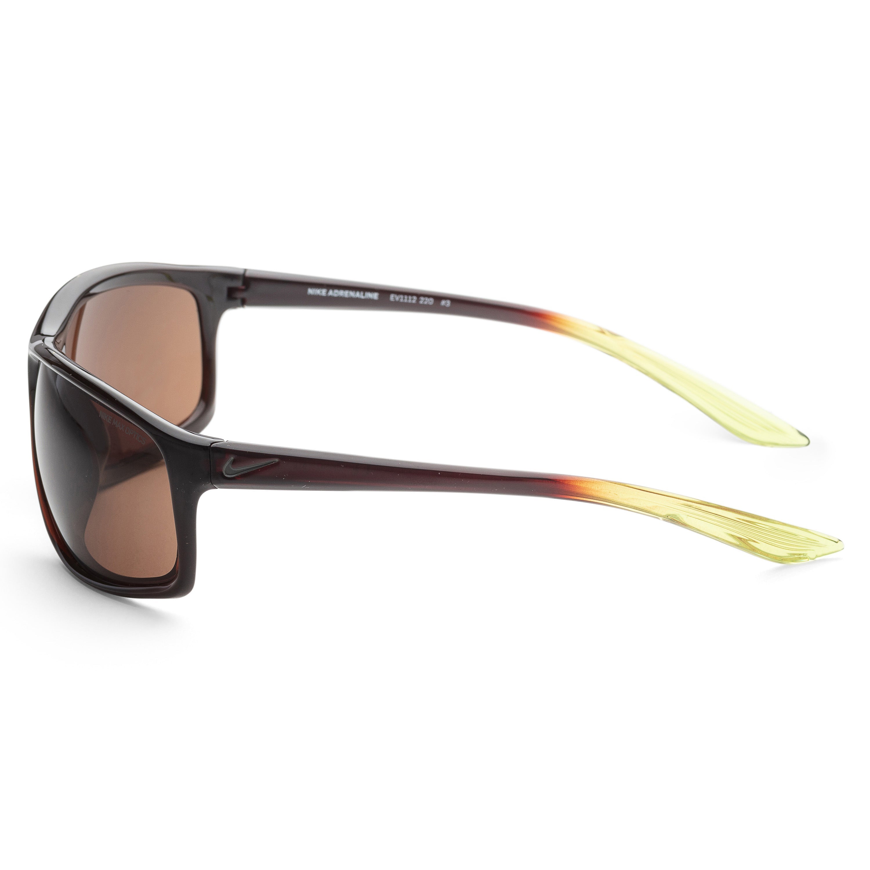 Nike Men's EV1112-220 Adrenaline 66mm Black Sunglasses