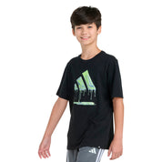 Chrome Drip Logo Tee - Youth