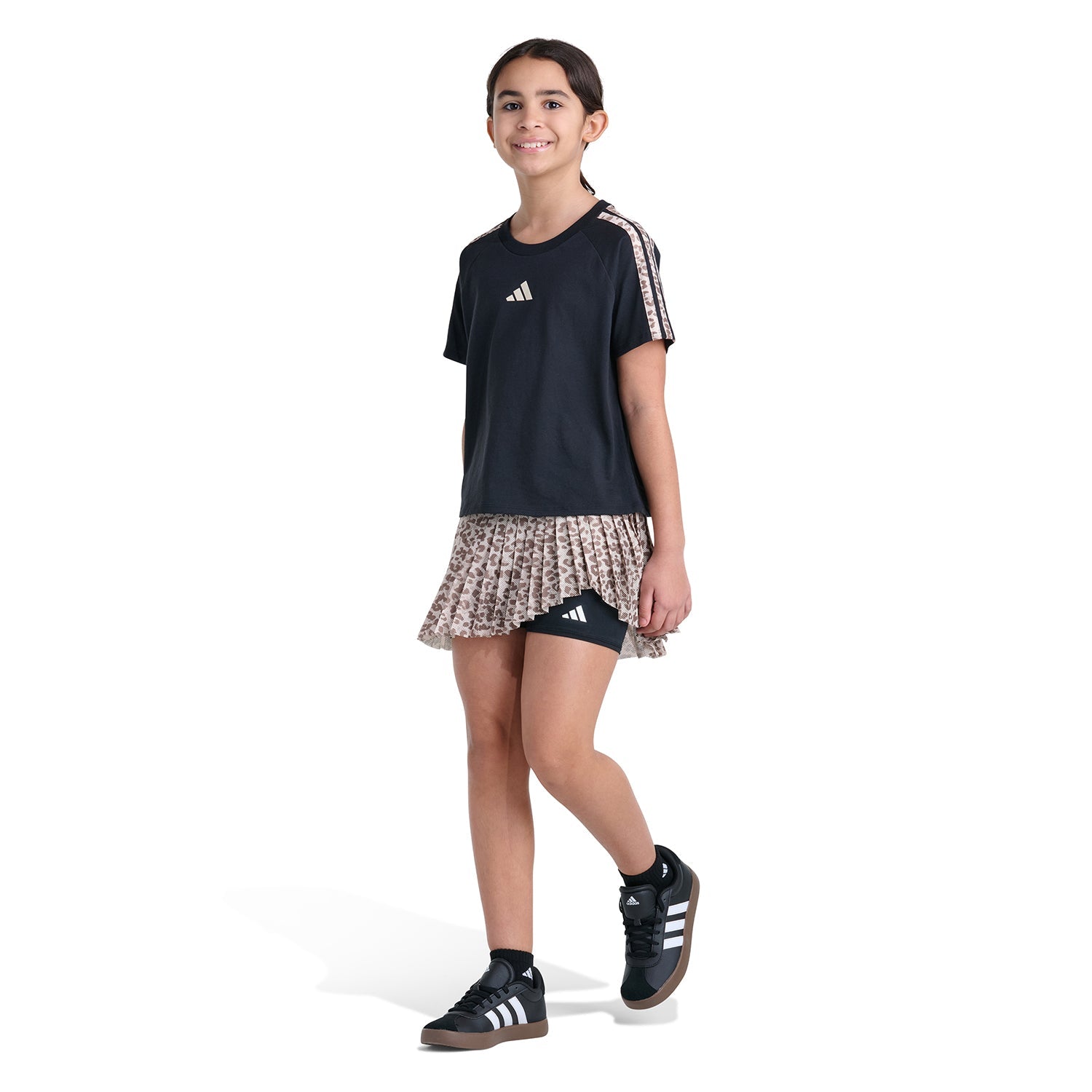 AOP 3-Stripe Raglan Tee - Youth