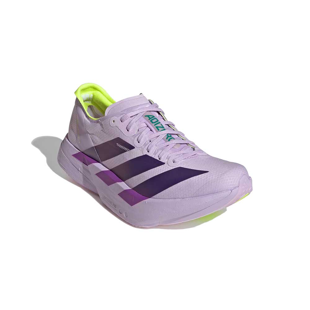 Women's Adizero Adios Pro 4 - Purple Tint/Solar Purple/Signal Green - Regular (B)
