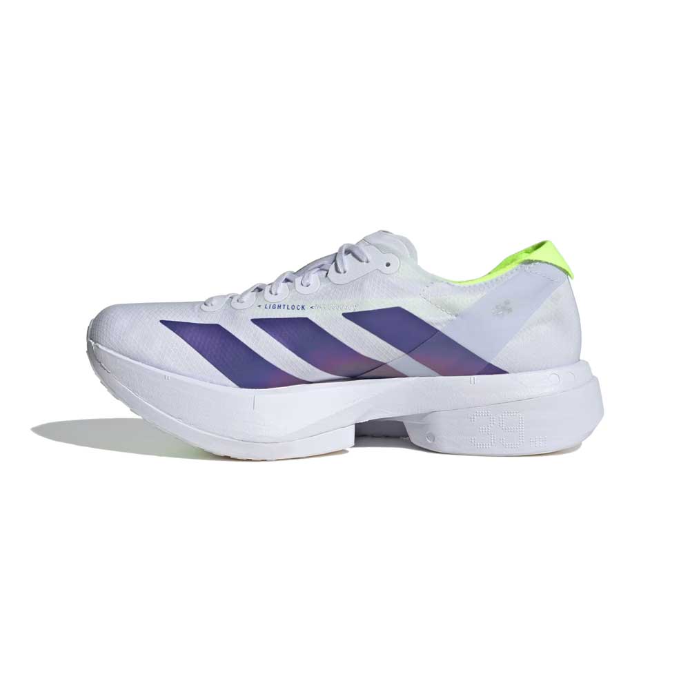 Men's Adizero Adios Pro 4 Running Shoe - Frozen Purple/Solar Purple/Signal Green - Regular (D)
