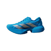 Men's Adizero Adios Pro 4 Running Shoe - Solar Blue/Silver Metallic/Lucid Red - Regular (D)