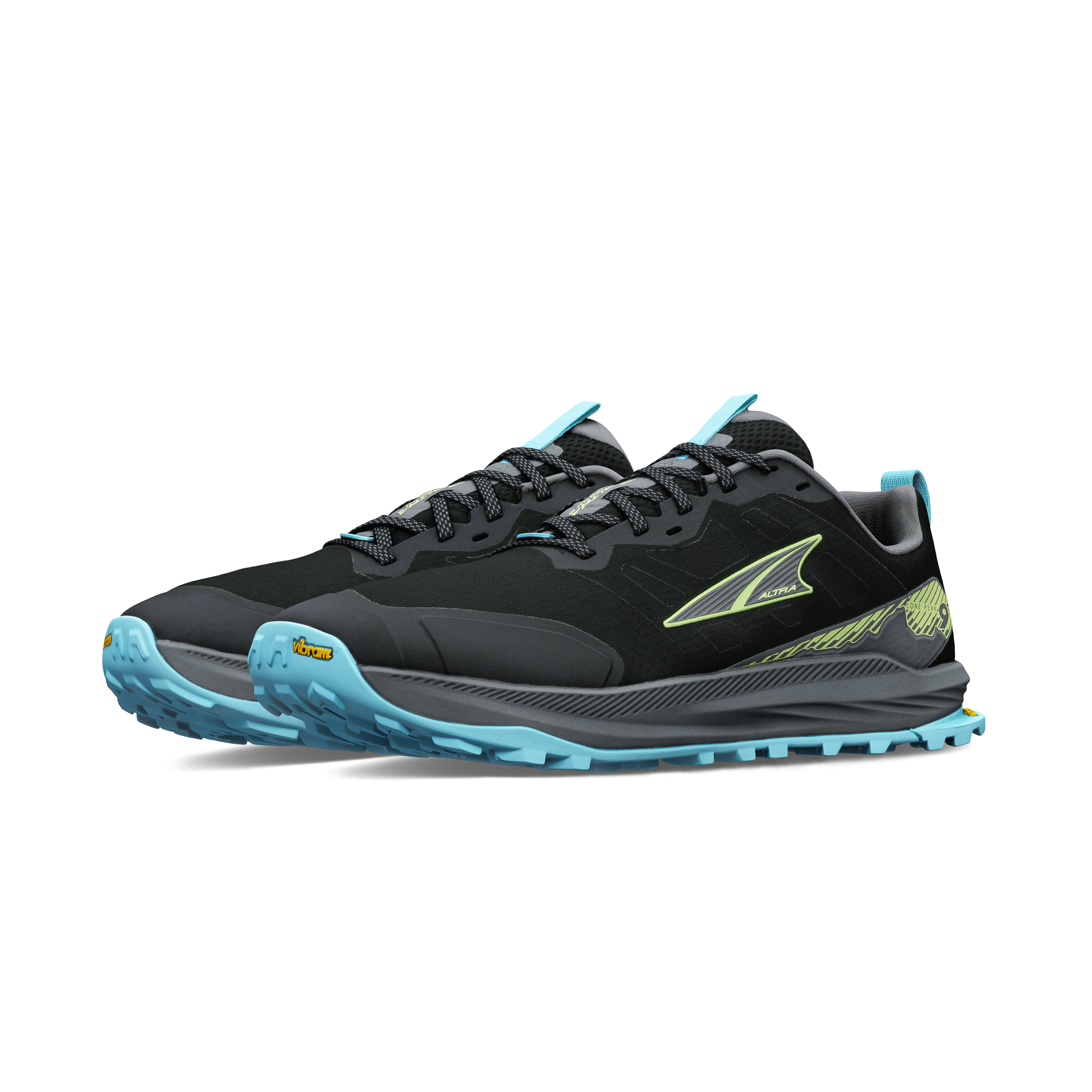 Men's Lone Peak 9+ (031 - Black/Lime)
