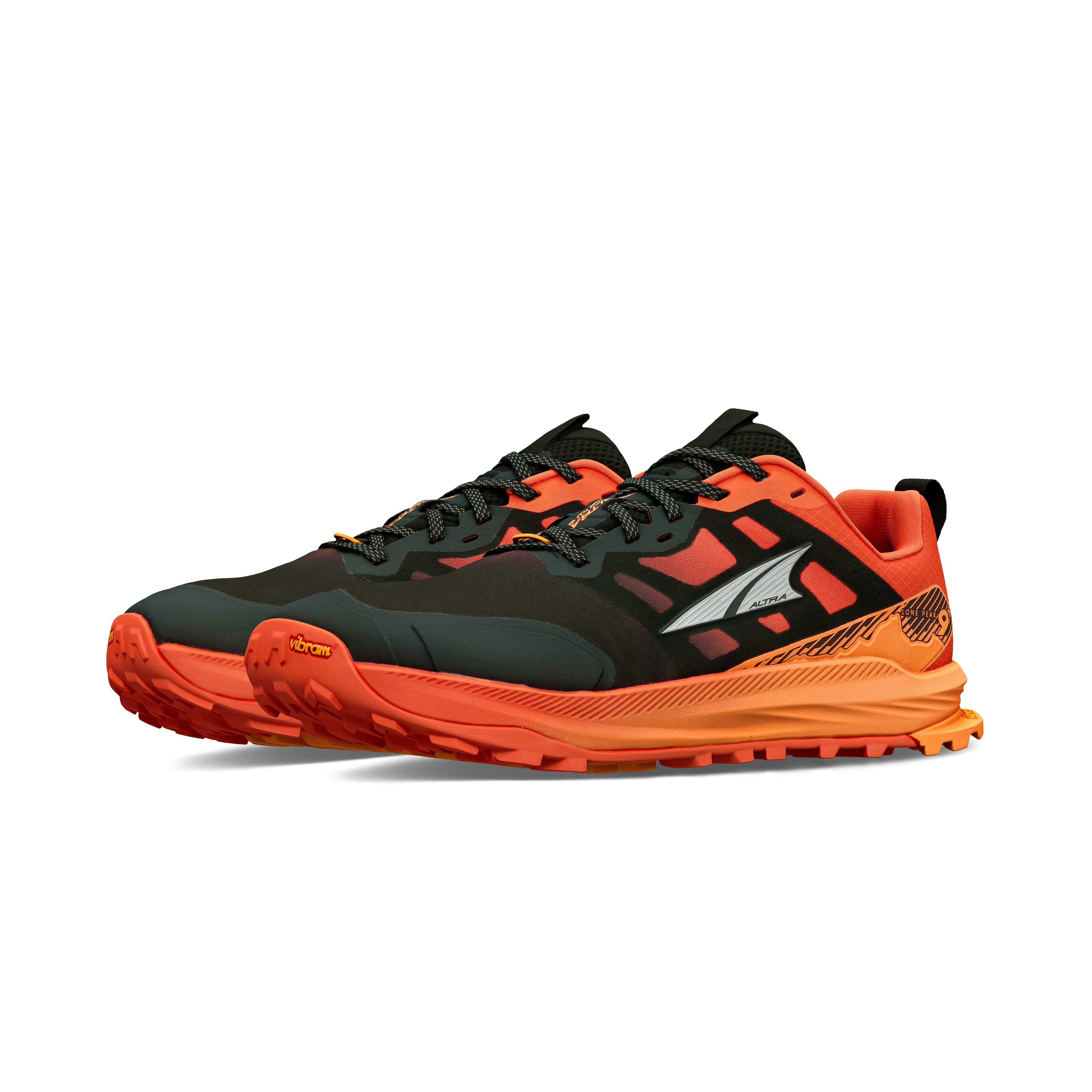 Men's Lone Peak 9+ (080 - Black/Orange)
