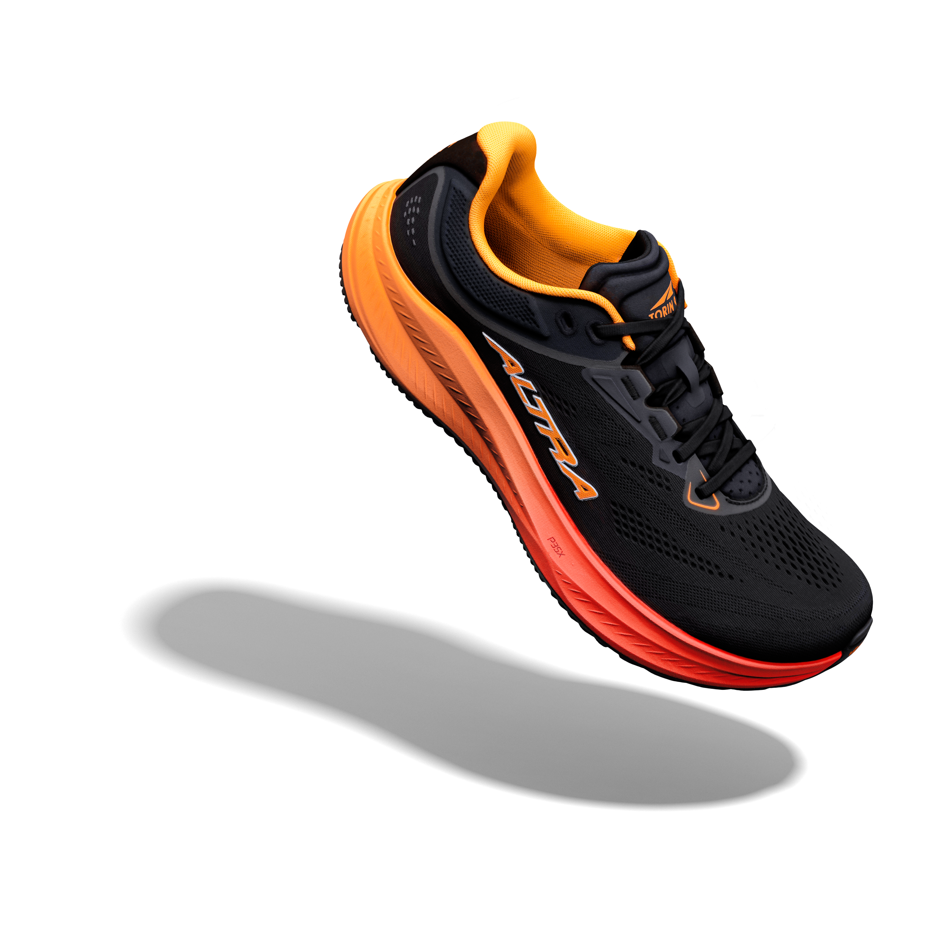 Men's Torin 9 (87P - Black/Orange Pop/Fiery Coral)