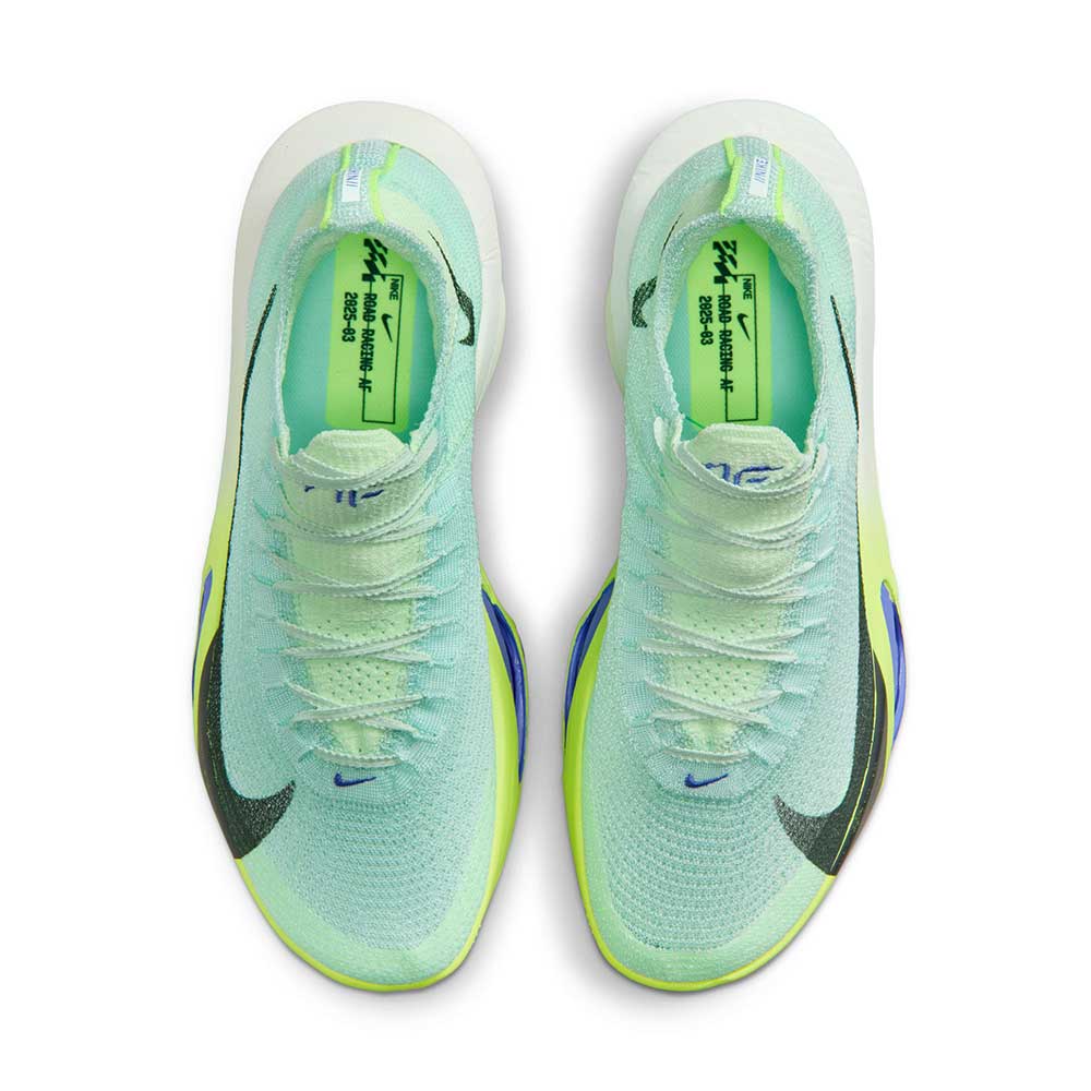 Men's Nike Alphafly 3 Running Shoe - Barely Green/Black Spruce/Volt Tint - Regular (D)
