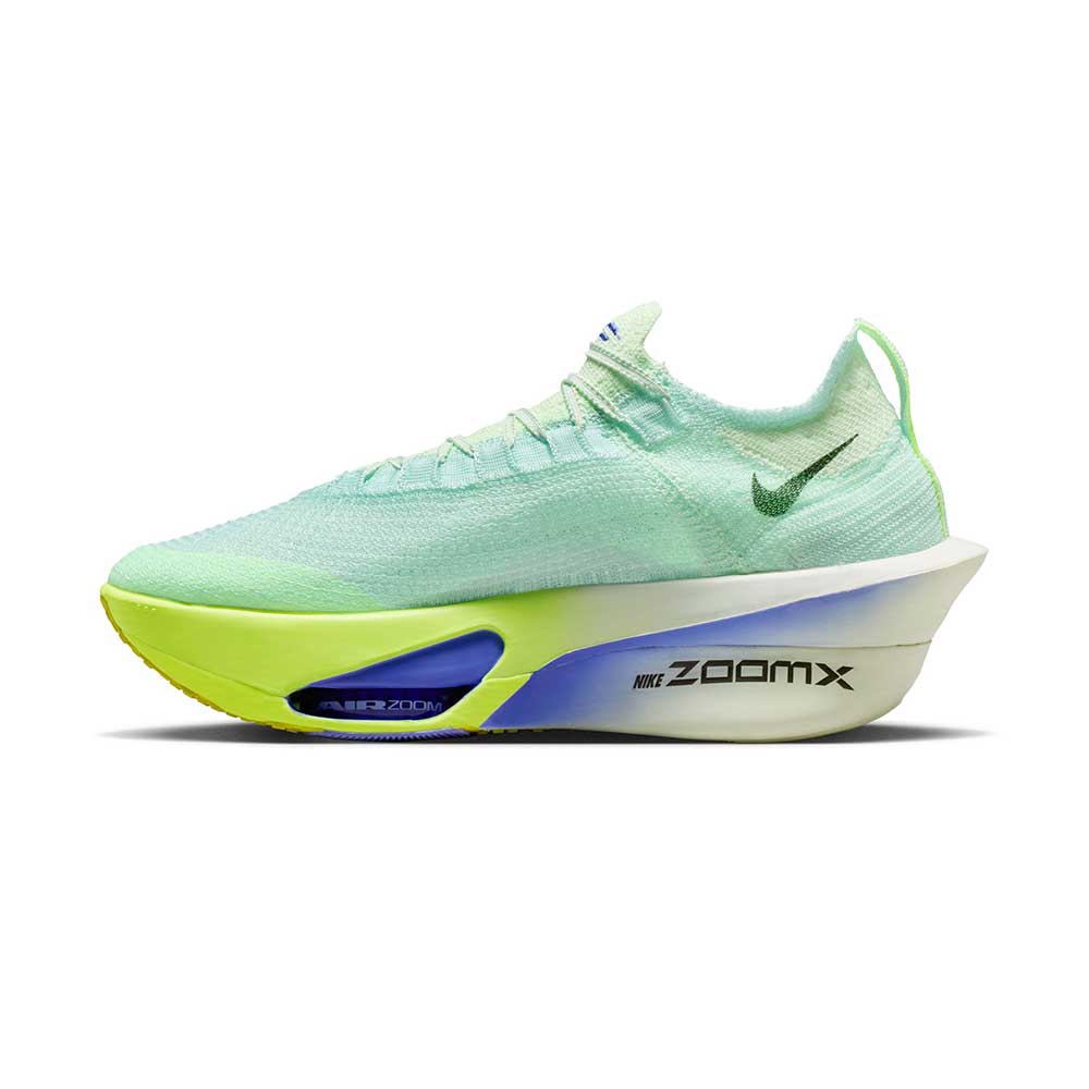 Men's Nike Alphafly 3 Running Shoe - Barely Green/Black Spruce/Volt Tint - Regular (D)