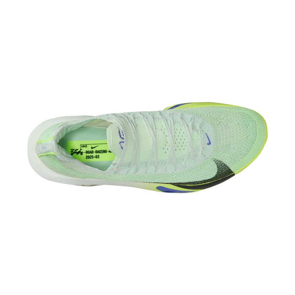 Men's Nike Alphafly 3 Running Shoe - Barely Green/Black Spruce/Volt Tint - Regular (D)