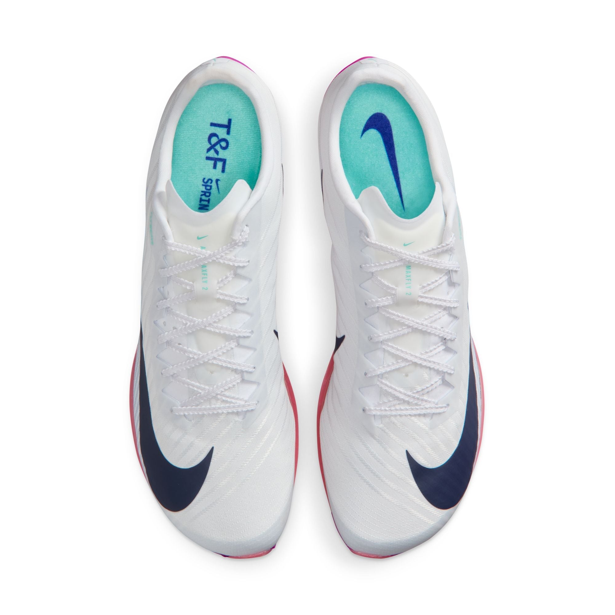 Unisex Maxfly 2 (100 - White/Bright Crimson/Hyper Turquoise/Obsidian)
