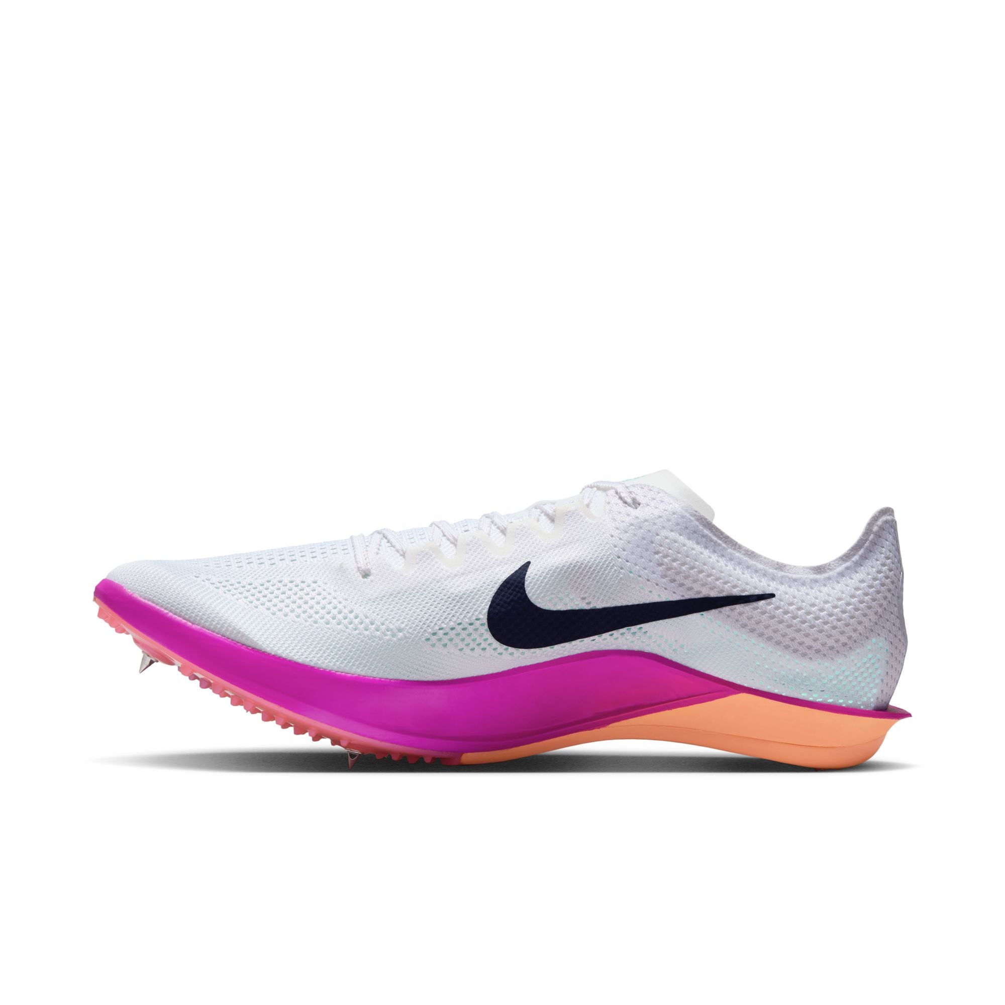 Unisex Dragonfly 2 (100 - White/Obsidian-Hyper Turq-Fire Pink)