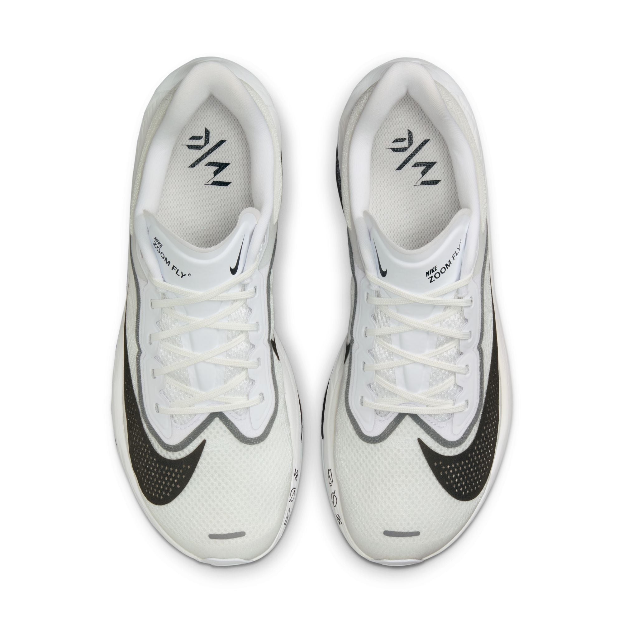 Men’s Zoom Fly 6 (100 - White/Black-Smoke Grey-Metallic Silver)