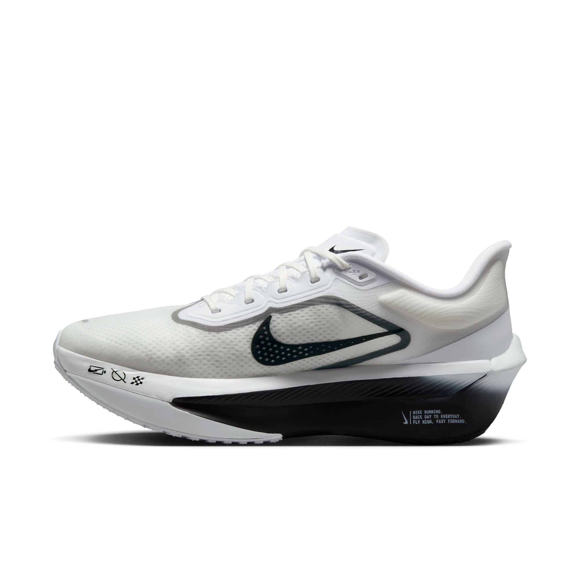 Men’s Zoom Fly 6 (100 - White/Black-Smoke Grey-Metallic Silver)