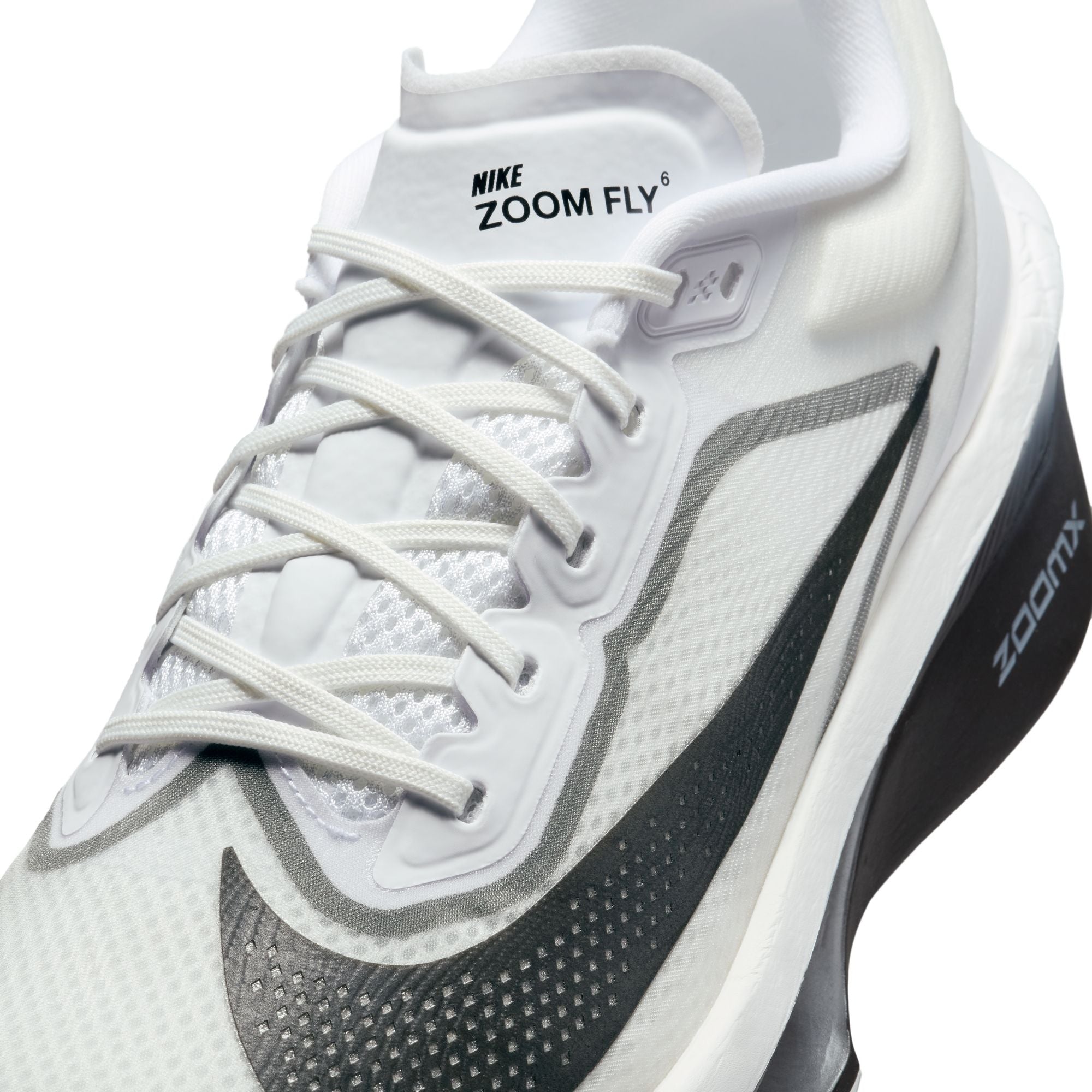 Men’s Zoom Fly 6 (100 - White/Black-Smoke Grey-Metallic Silver)