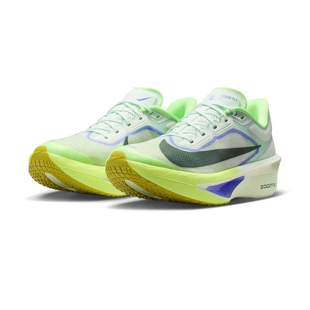 Men's Nike Zoom Fly 6  - Barely Green/Black Spruce/Volt Ice - Regular (D)