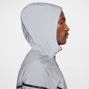 Men's Nike Tech Woven Reflective Jacket - Reflect Silver/Black
