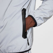 Men's Nike Tech Woven Reflective Jacket - Reflect Silver/Black