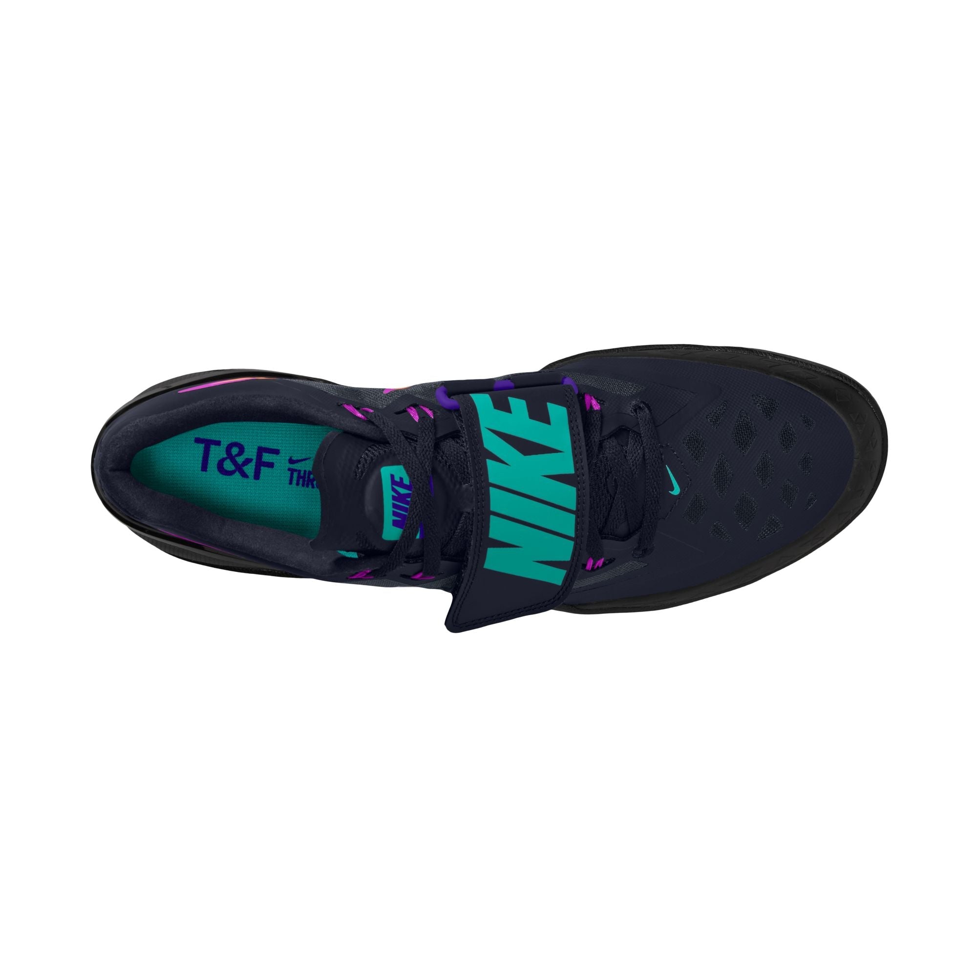 Unisex Zoom Rotational 6 (400 - Obsidian/Orange Pulse-Hyper Violet)