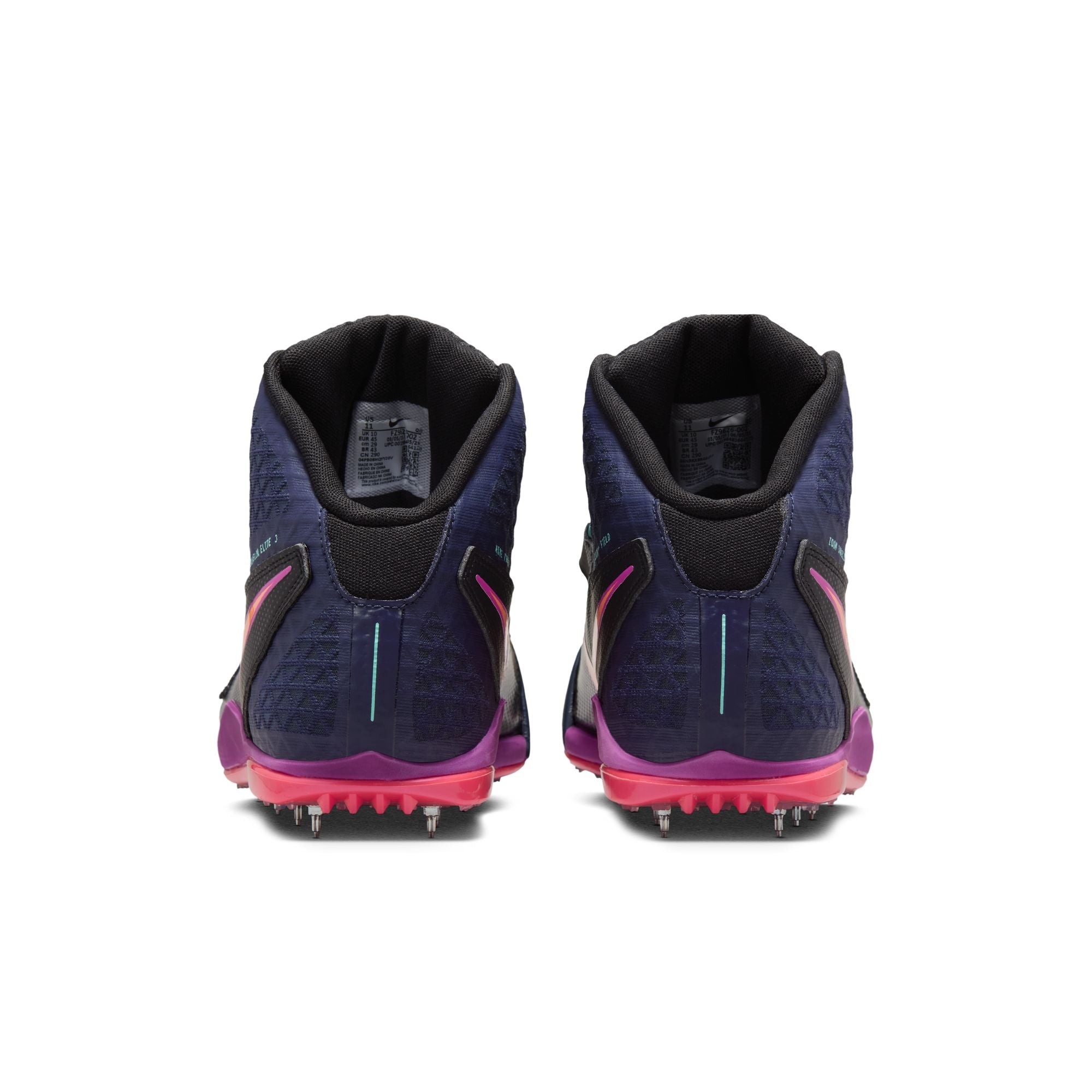 Unisex Zoom Javelin Elite 3 (002 - Black/Orange Pulse-Obsidian)