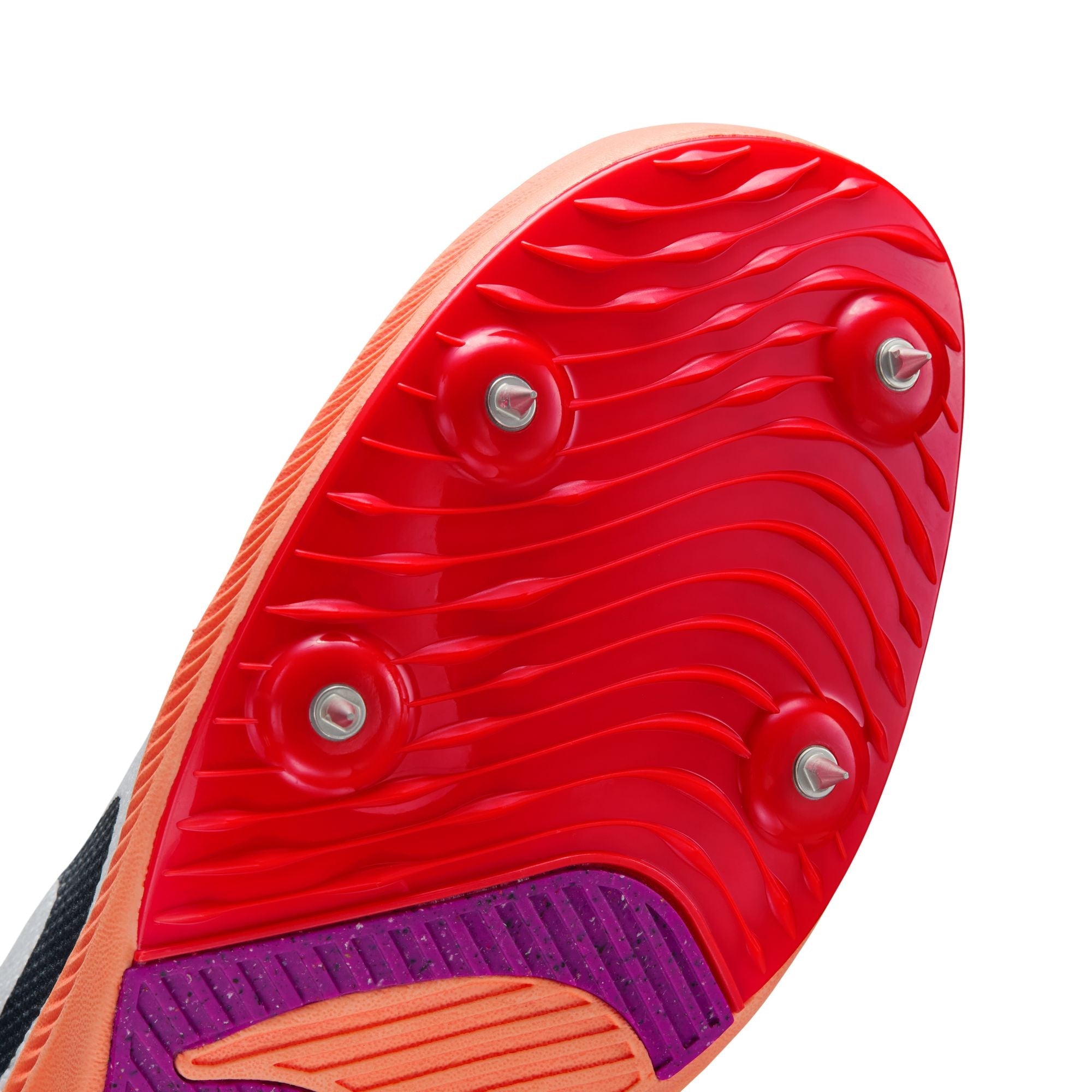 Unisex Zoom Rival Distance (101 - White/Obsidian-Bright Crimson-Hyper Turq)