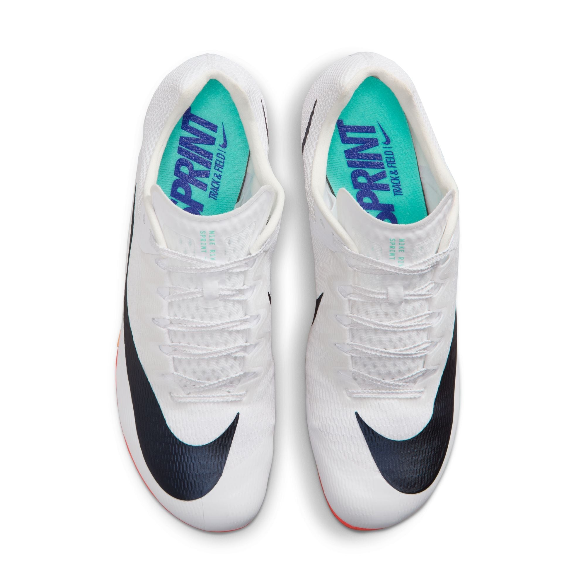 Unisex Zoom Rival Sprint (101 - White/Obsidian-Bright Crimson-Hyper Turq)
