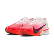 Men's Nike Vaporfly 4 Running Shoe - White/Midnight Navy/Bright Crimson - Regular (D)