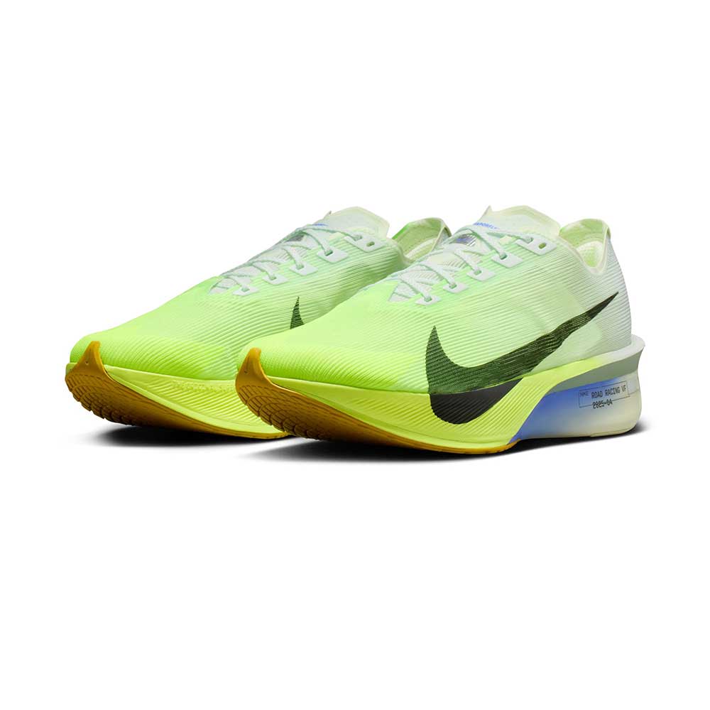Men's Nike Vaporfly 4 Running Shoe - Barely Green/Black Spruce/Volt Tint - Regular (D)
