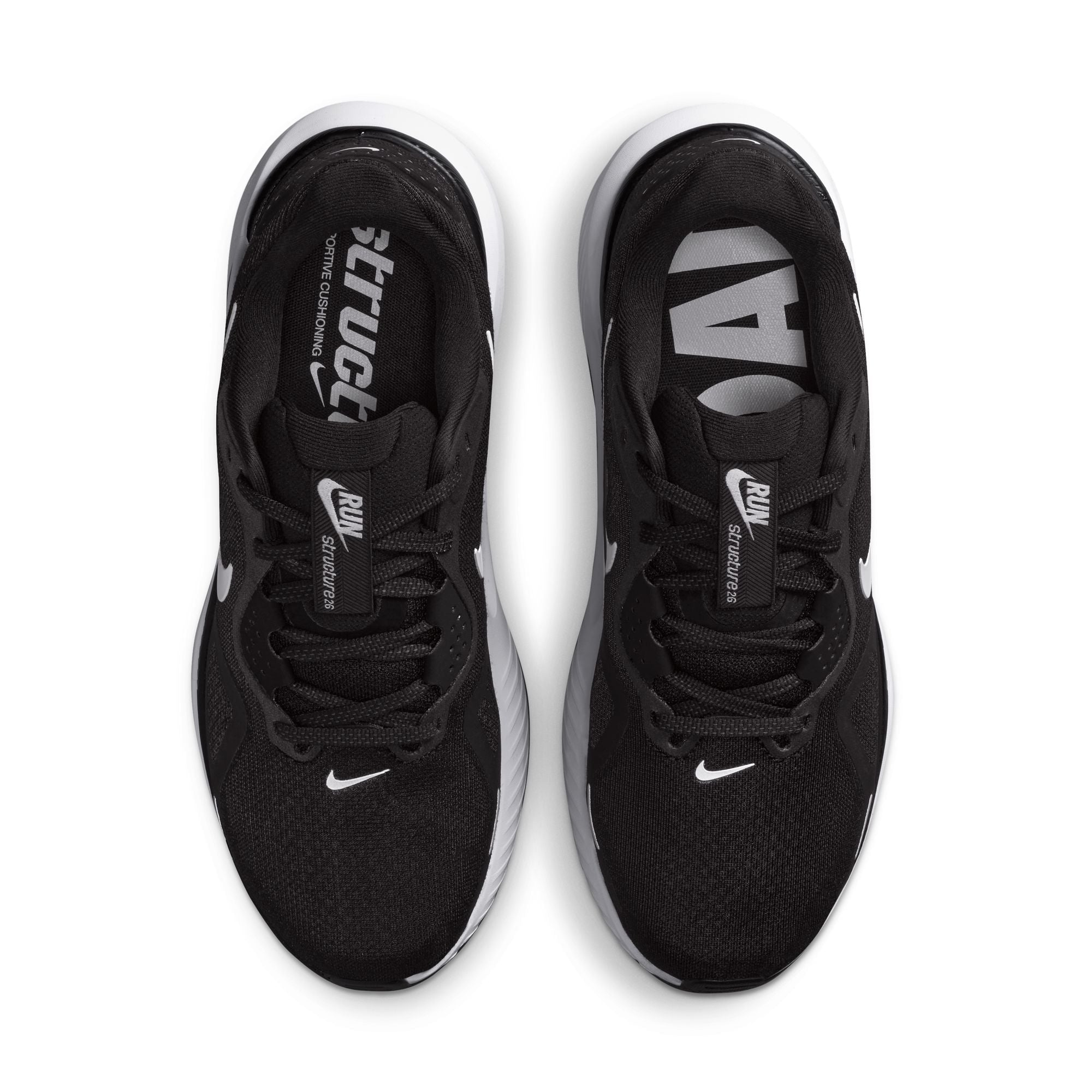 Women’s Structure 26 (003 - Black/White-Cool Grey-Metallic Silver)